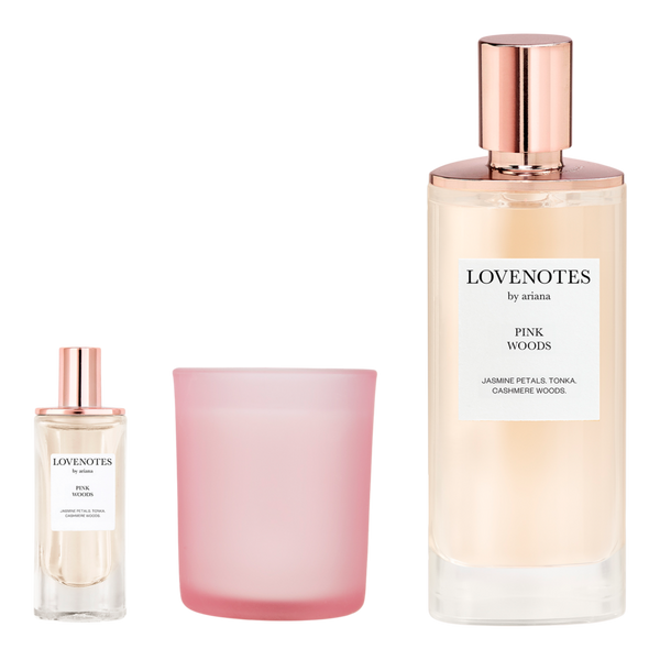 Ariana Grande LOVENOTES Pink Woods by Ariana Grande 3-Piece Gift Set #2