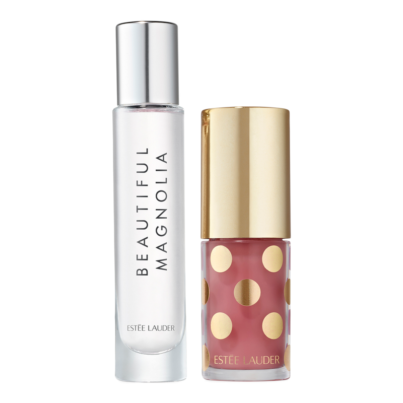 Estée Lauder - Beautiful Magnolia Joyful Lip Oil + Perfume Gift