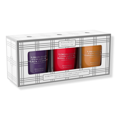 HomeWorx Limoncello Candle Gift Set of 3