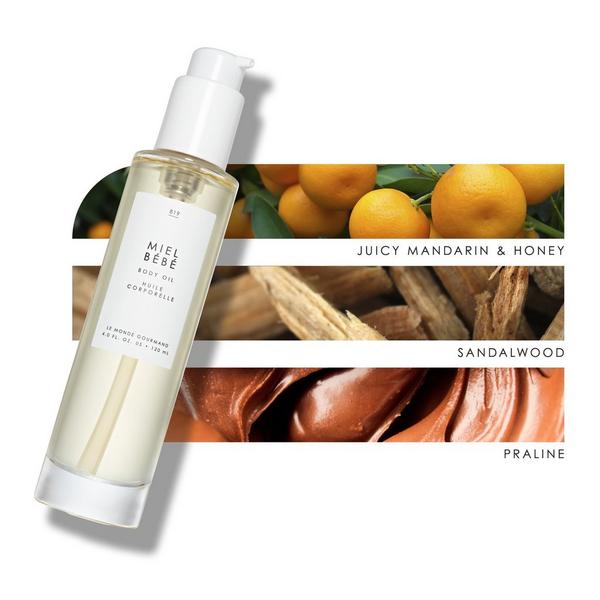LE MONDE GOURMAND Miel Bébé Body Oil #3
