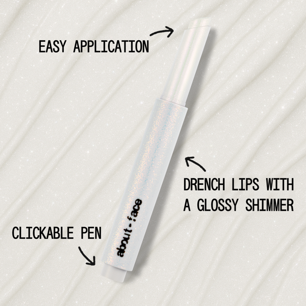 about-face Cherry Pick Lip Shimmer #4