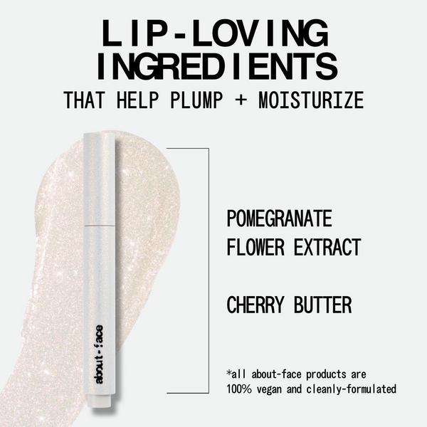 about-face Cherry Pick Lip Shimmer #5