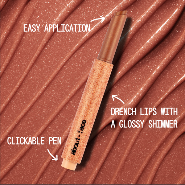 about-face Cherry Pick Lip Shimmer #4