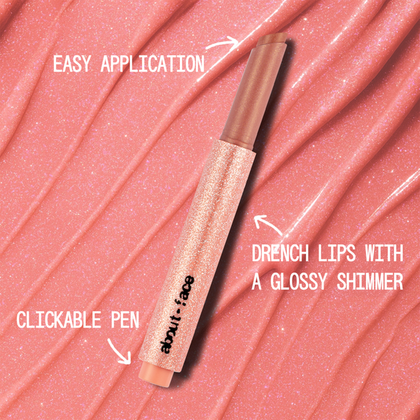 about-face Cherry Pick Lip Shimmer #4