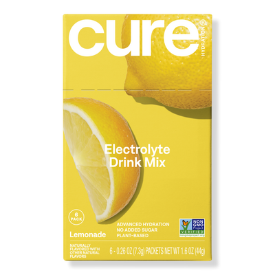 Cure Hydration Electrolyte Drink Mix Lemonade