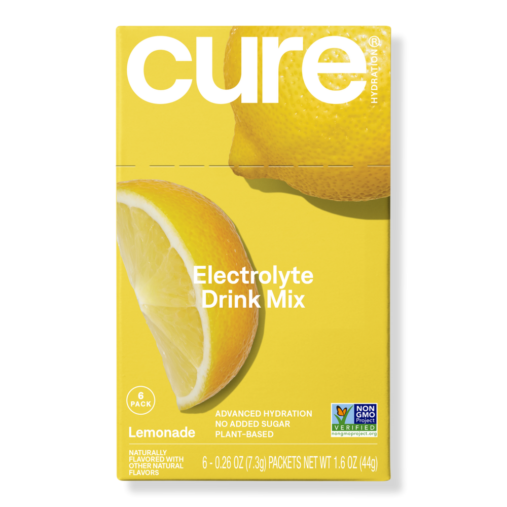 Cure Hydration Electrolyte Drink Mix Lemonade
