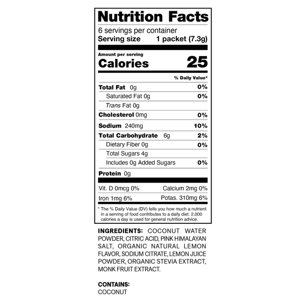Cure Hydration Electrolyte Drink Mix Lemonade #2