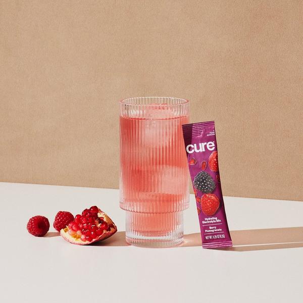 Cure Hydration Electrolyte Drink Mix Berry Pomegranate #4