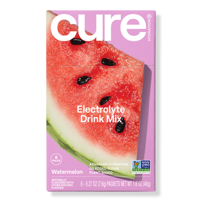 Cure Hydration Electrolyte Drink Mix Watermelon