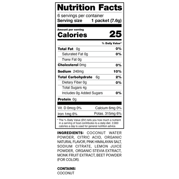 Cure Hydration Electrolyte Drink Mix Strawberry Kiwi #2