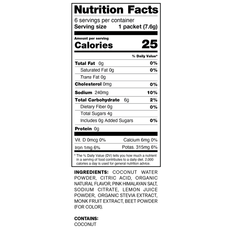 Cure Hydration Electrolyte Drink Mix Strawberry Kiwi #2