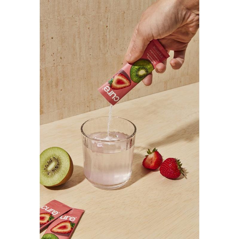 Cure Hydration Electrolyte Drink Mix Strawberry Kiwi #3