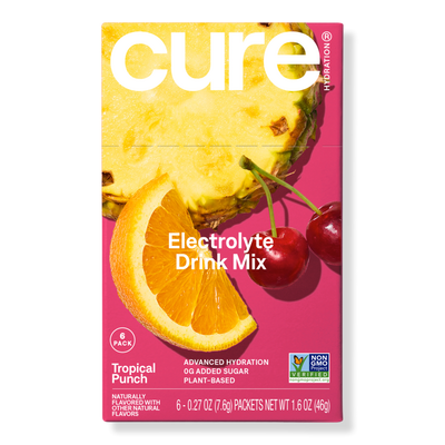 Cure Hydration Electrolyte Drink Mix Tropical Punch