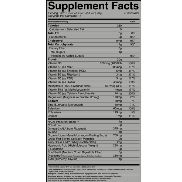 MOMENTUM  Longevity Shake #2