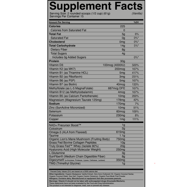 MOMENTUM  Longevity Shake #2