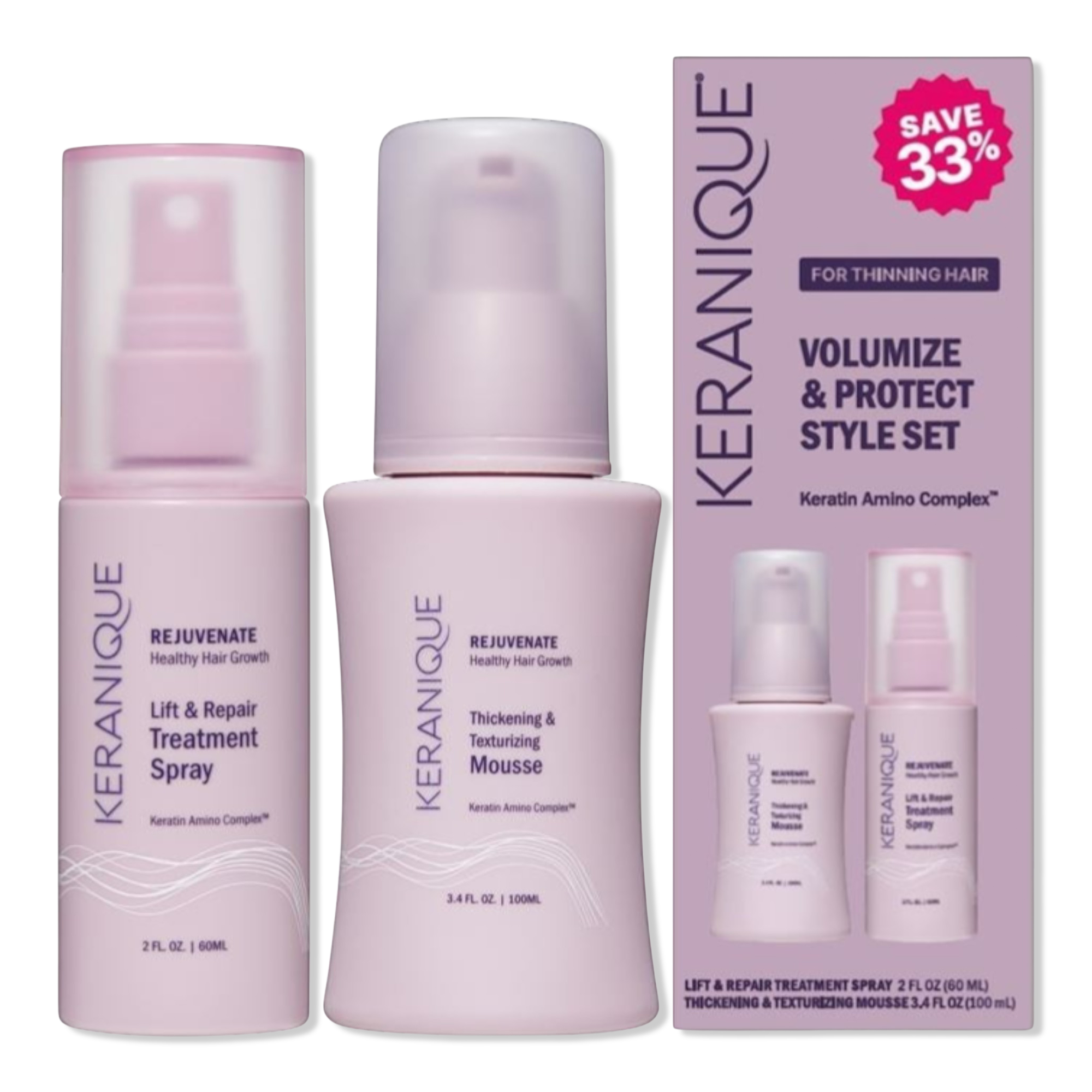 Keranique Volumize & Protect Style Duo #1