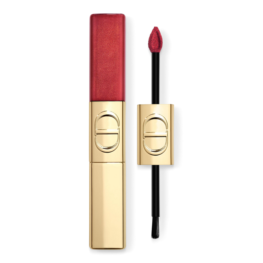 Dior 720 Spectacular Icone Rouge  Limited Edition Sequin Liquid Duo In Red