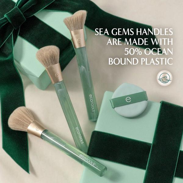 EcoTools 'Tis The Sea-Son Brush + Puff Gift Set #5