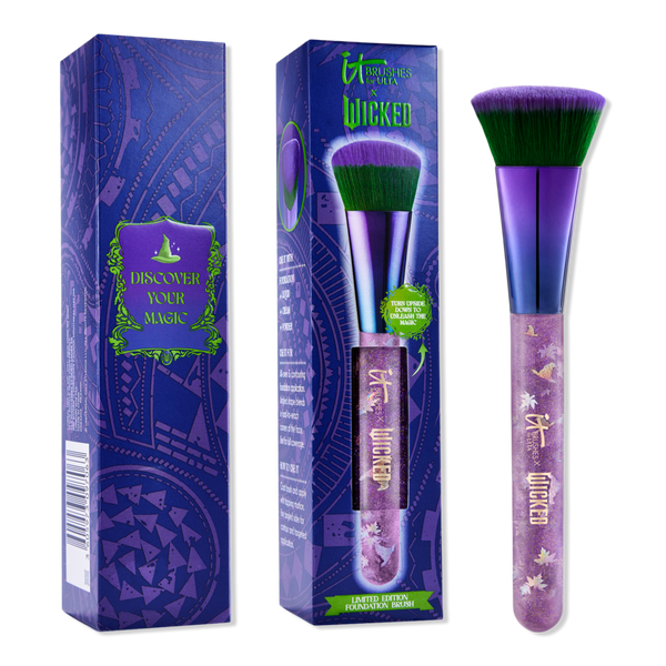 IT Brushes For ULTA IT Brushes for ULTA x Wicked Limited-Edition Elphaba Foundation Brush #1
