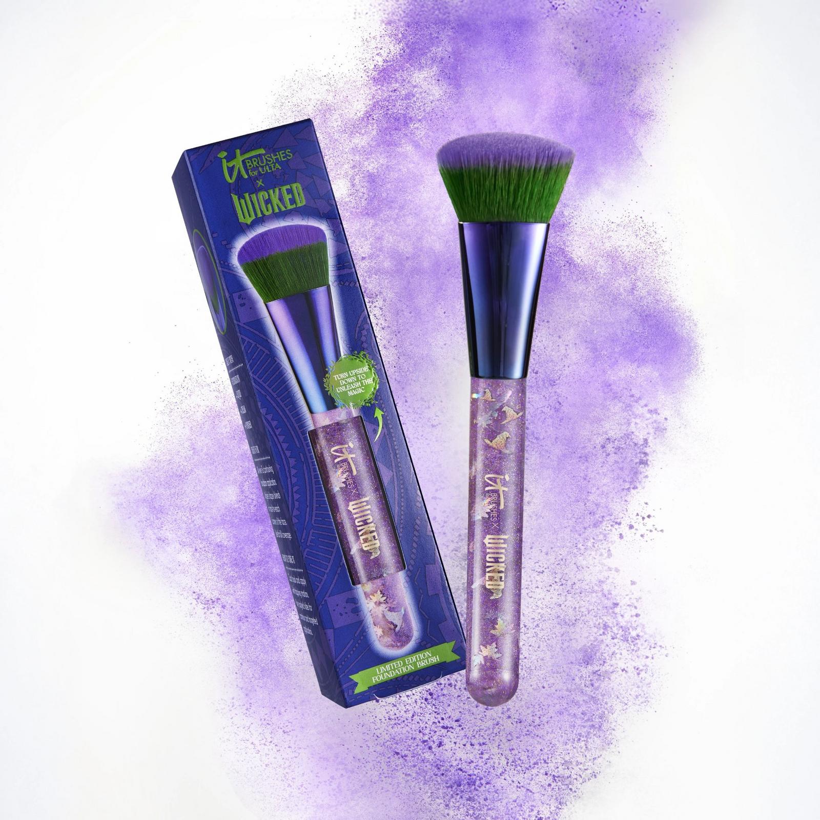IT Brushes for ULTA x Wicked Limited-Edition Elphaba Foundation Brush