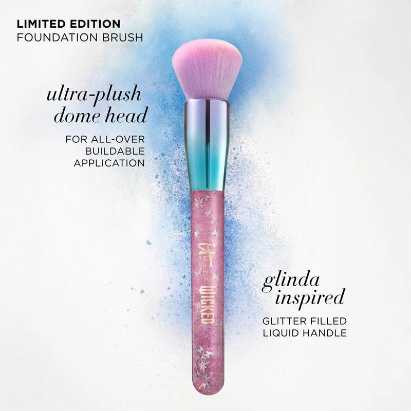 IT Brushes for ULTA x Wicked Limited-Edition Glinda Foundation Brush
