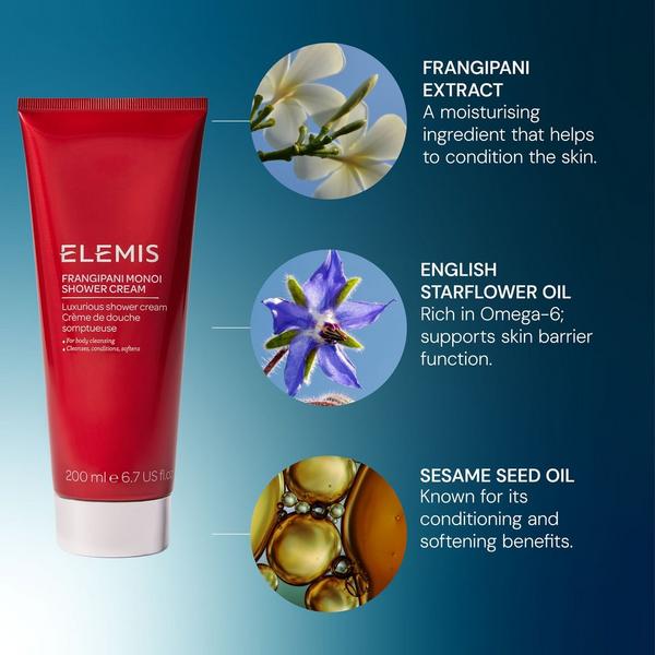 ELEMIS Frangipani Monoi Shower Cream #4