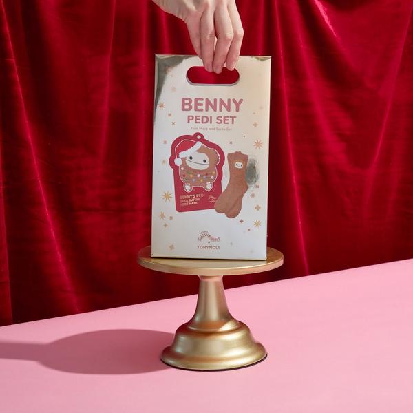 TONYMOLY Squishmallows Benny Foot Mask and Socks Set #4
