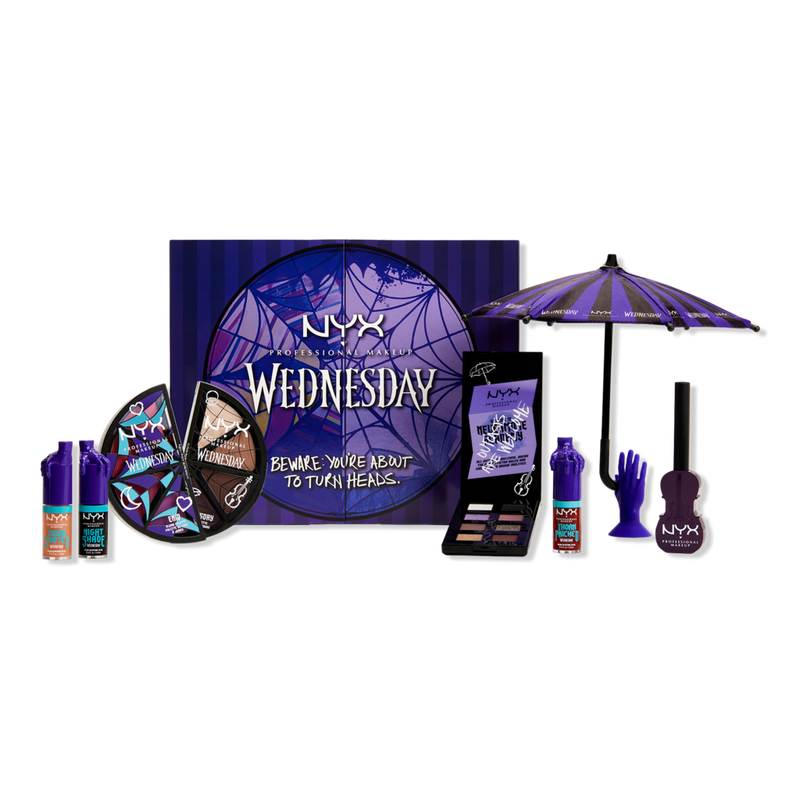 NYX Professional Makeup Limited Edition Wednesday Full Collection Vault Kit #1