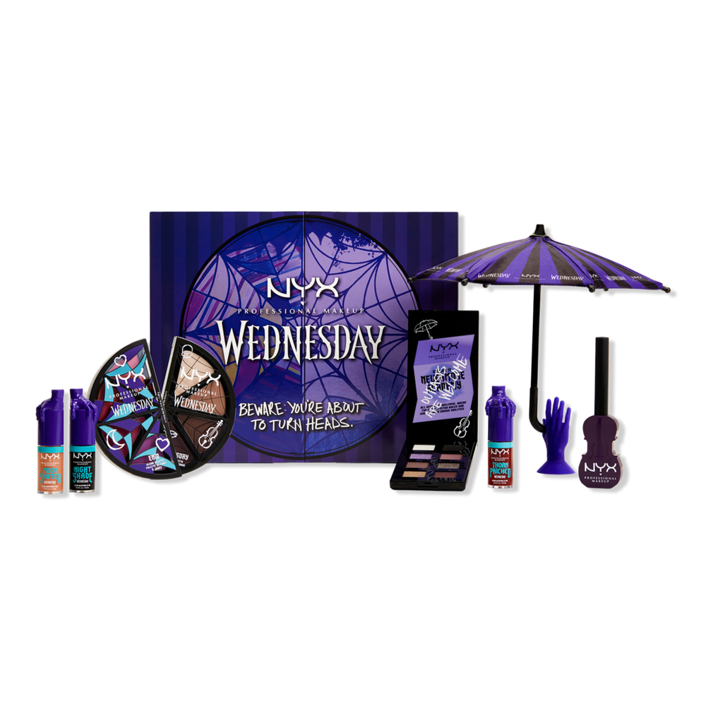 Nyx Professional Makeup Limited Edition Wednesday Full Collection Vault Kit
