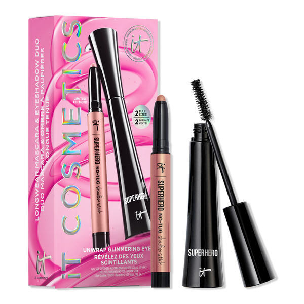 IT Cosmetics Unwrap Glimmering Eyes Mascara Makeup Gift Set #1