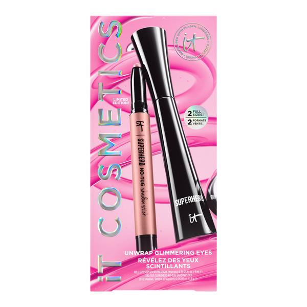 IT Cosmetics Unwrap Glimmering Eyes Mascara Makeup Gift Set #8