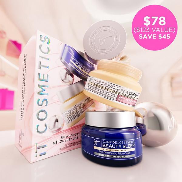 IT Cosmetics Unwrap Day-To-Night Hydration Skincare Gift Set  #4