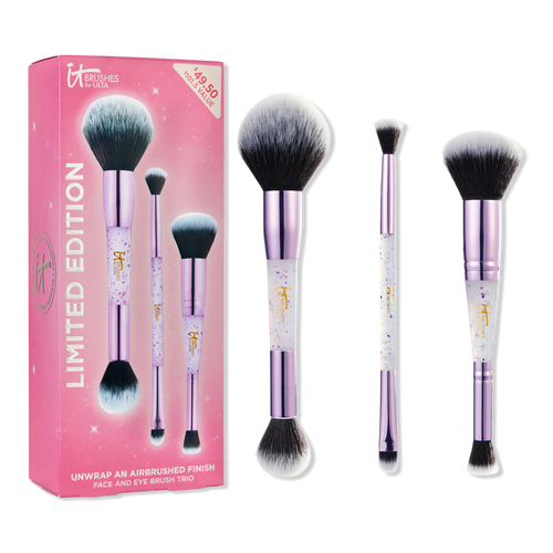 Airbrush Limited Edition Dual-Ended Face & Eye Brush Trio