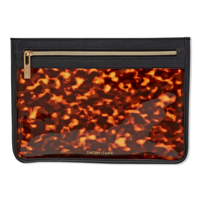 Tartan + Twine Tortoise Clutch
