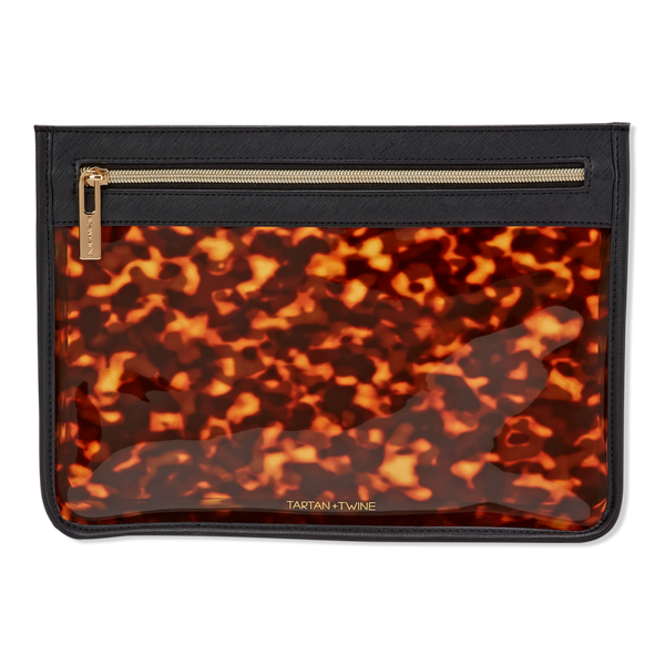 Tartan + Twine Tortoise Clutch #1