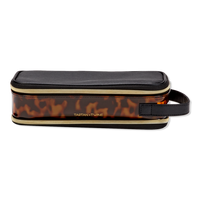 Tortoise Double Zip Brush Case