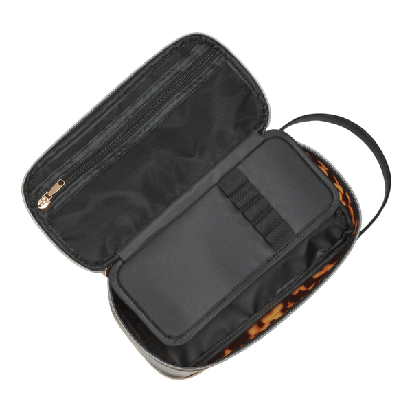 Tartan + Twine Tortoise Double Zip Brush Case #3