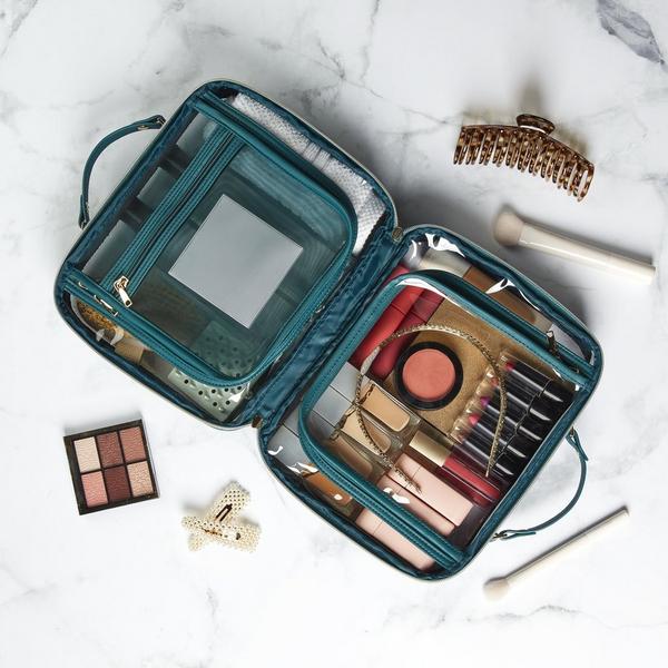 Tartan + Twine Transparent Teal Deluxe Weekender #5