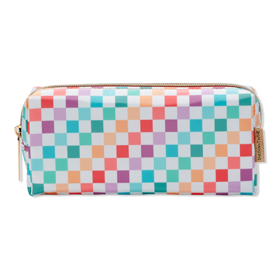 Tartan + Twine Checkered Pencil Case