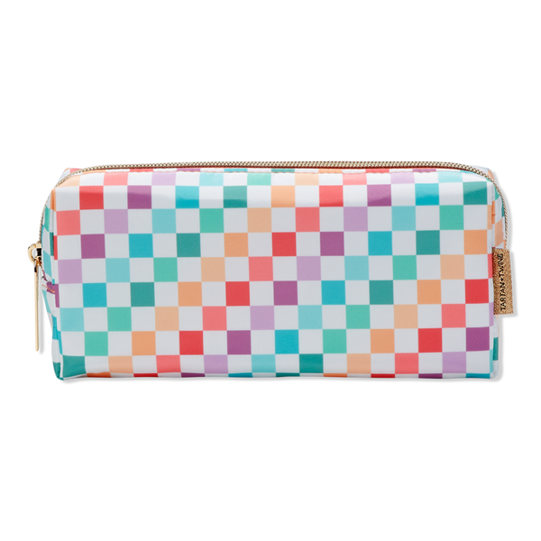 Tartan + Twine Checkered Pencil Case #1