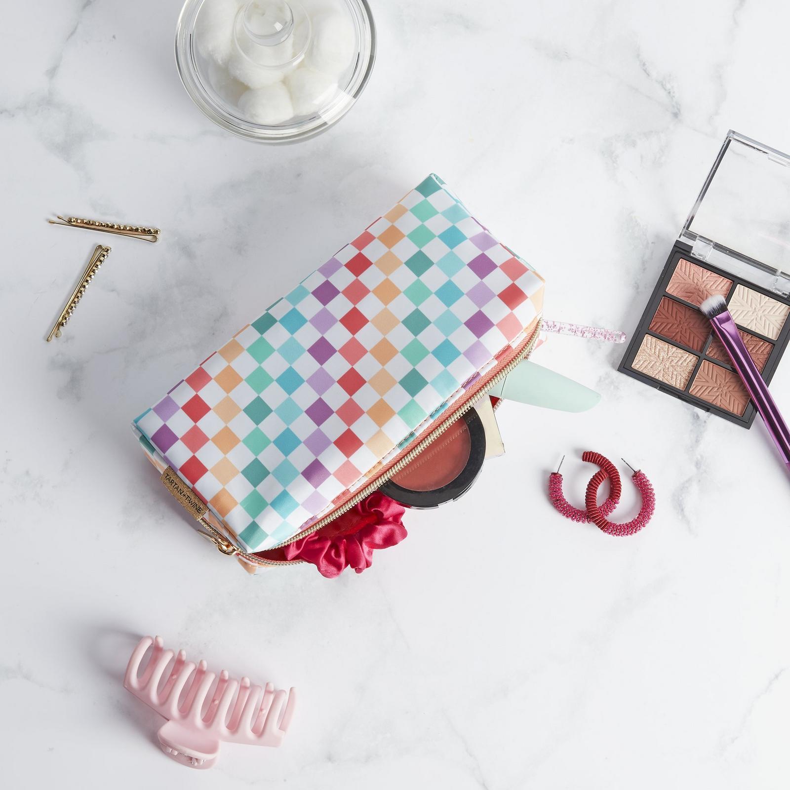 Checkered Pencil Case
