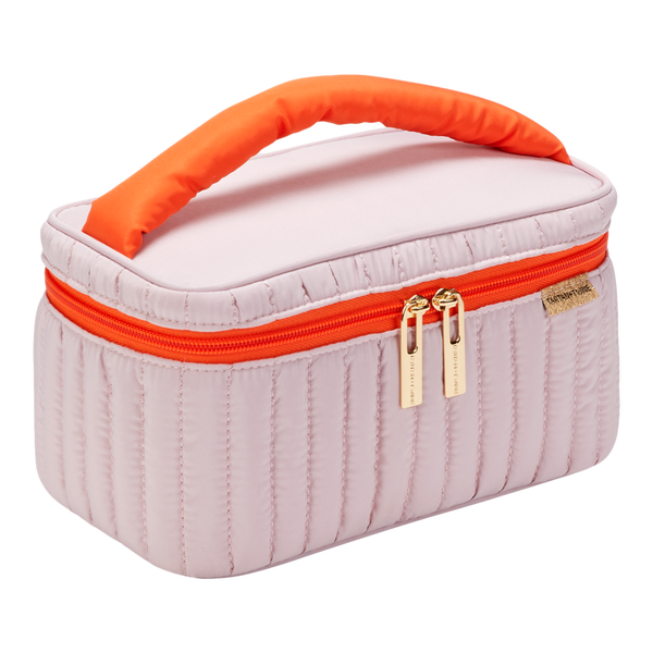 Tartan + Twine Puffer Train Case #2