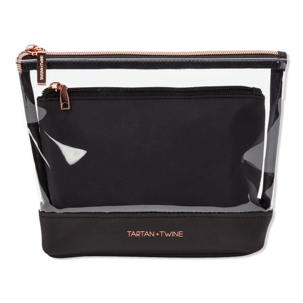 Tartan + Twine Basics 2 Piece Clear Clutch Set #1