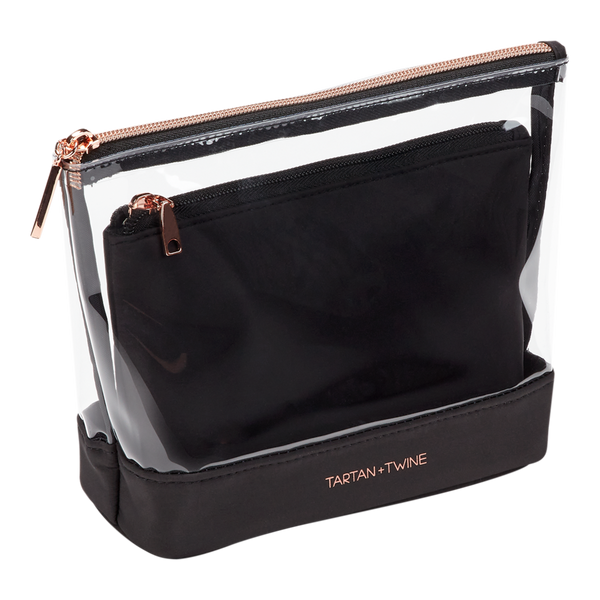 Tartan + Twine Basics 2 Piece Clear Clutch Set #2