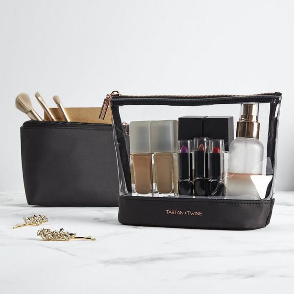 Tartan + Twine Basics 2 Piece Clear Clutch Set #4