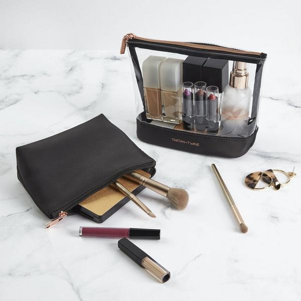 Tartan + Twine Basics 2 Piece Clear Clutch Set #5
