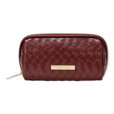 Tartan + Twine Burgundy Pencil Case