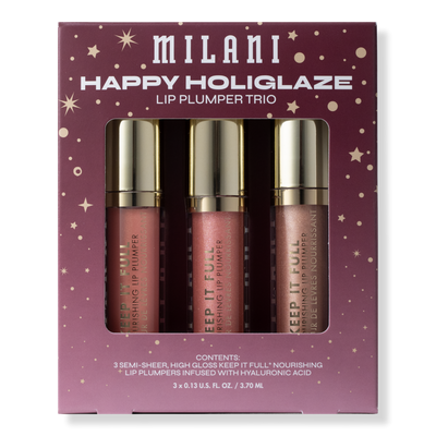 Milani HAPPY HOLIGLAZE – Keep It Full Nourishing Lip Plumpers Set