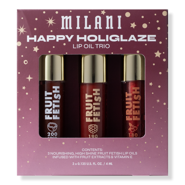 Milani HAPPY HOLIGLAZE - Fruit Fetish Lip Oils Set #1