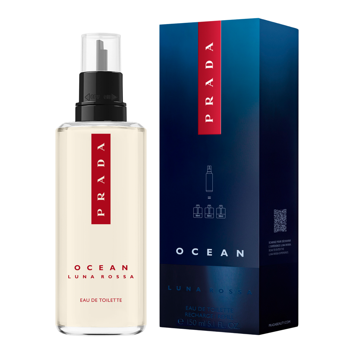 Luna Rossa Ocean Eau de Toilette - 5.0 oz (Refill)